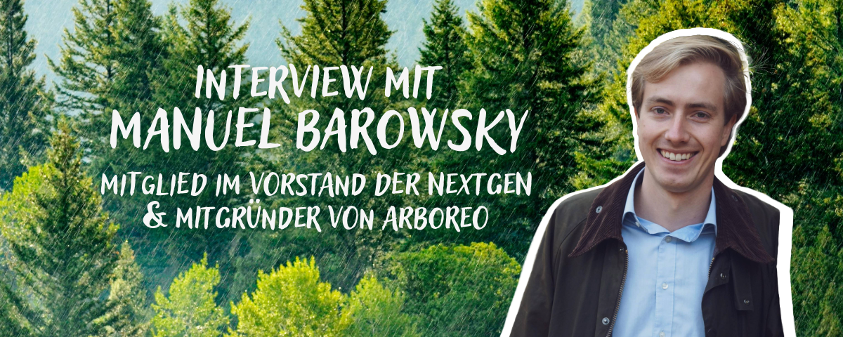 Wald ist Klimaschützer im Interview mit Manuel Barowsky, NextGen
